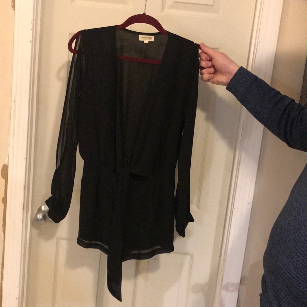 small long sleeved romper